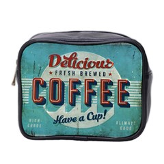 Delicious Coffee Mini Toiletries Bag (two Sides) by snowwhitegirl