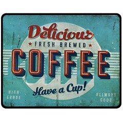 Delicious Coffee Fleece Blanket (medium)  by snowwhitegirl