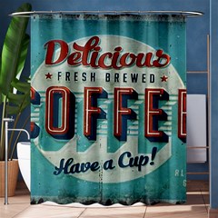 Delicious Coffee Shower Curtain 60  X 72  (medium)  by snowwhitegirl