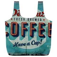 Delicious Coffee Full Print Recycle Bag (xl) by snowwhitegirl