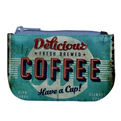 Delicious Coffee Large Coin Purse by snowwhitegirl