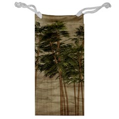 Vintage Bamboo Trees Jewelry Bag by snowwhitegirl