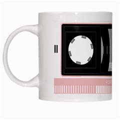 Pink Compact Cassette White Mugs by snowwhitegirl