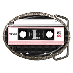 Pink Compact Cassette Belt Buckles by snowwhitegirl