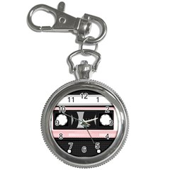 Pink Compact Cassette Key Chain Watches by snowwhitegirl