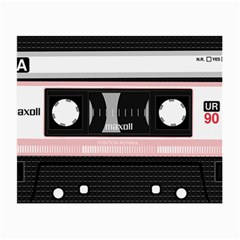 Pink Compact Cassette Small Glasses Cloth by snowwhitegirl