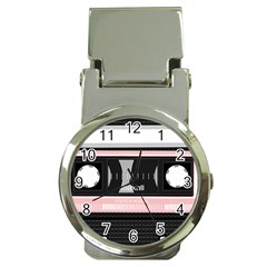 Pink Compact Cassette Money Clip Watches by snowwhitegirl