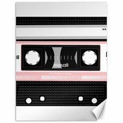 Pink Compact Cassette Canvas 18  X 24  by snowwhitegirl