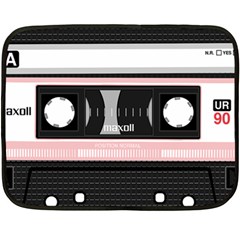 Pink Compact Cassette Fleece Blanket (mini) by snowwhitegirl