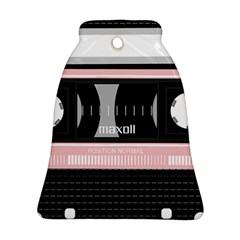 Pink Compact Cassette Bell Ornament (two Sides) by snowwhitegirl