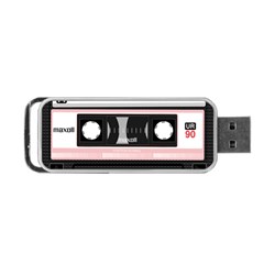 Pink Compact Cassette Portable Usb Flash (two Sides) by snowwhitegirl