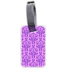 Victorian Violet Luggage Tags (two Sides) by snowwhitegirl