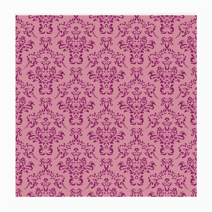 Victorian Pink Ornamental Medium Glasses Cloth (2-Side)