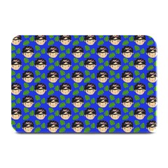 Frida Blue Plate Mats by snowwhitegirl