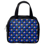 Frida Blue Classic Handbag (Two Sides) Back