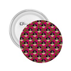 Frida Pink 2 25  Buttons by snowwhitegirl