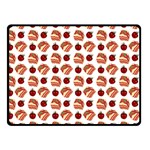 Pasta Pattern Double Sided Fleece Blanket (Small)  45 x34  Blanket Back