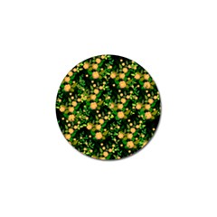 Peach Roses Golf Ball Marker