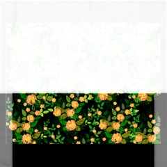 Peach Roses Rectangular Jigsaw Puzzl