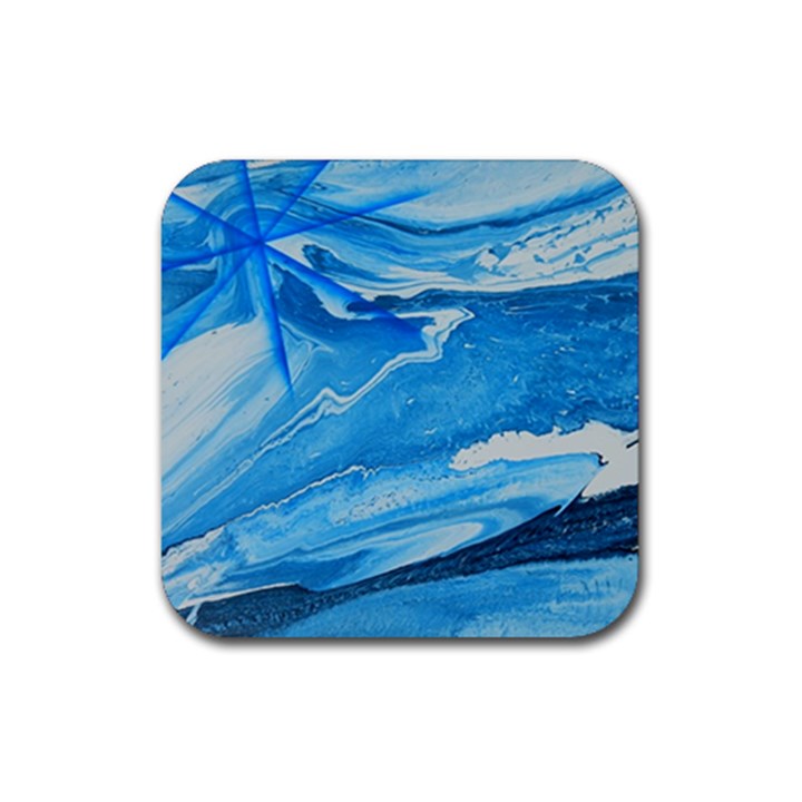 STAR LIGHT Rubber Coaster (Square) 