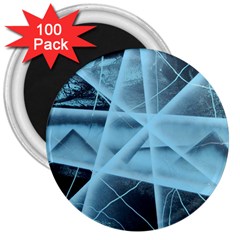 Pyramids 3  Magnets (100 Pack) by WILLBIRDWELL