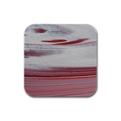 Mars Rubber Square Coaster (4 Pack)  by WILLBIRDWELL