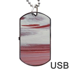 Mars Dog Tag Usb Flash (one Side) by WILLBIRDWELL