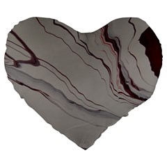 Wine 2 Large 19  Premium Heart Shape Cushions by WILLBIRDWELL