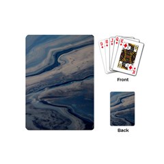 Blue Ice 2 Playing Cards (mini) by WILLBIRDWELL