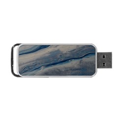 Blue Ice 2 Portable Usb Flash (one Side) by WILLBIRDWELL