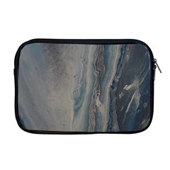 Blue Ice Apple Macbook Pro 17  Zipper Case by WILLBIRDWELL