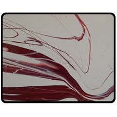 Wine Fleece Blanket (medium)  by WILLBIRDWELL