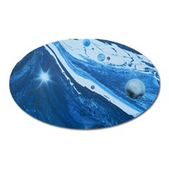 Star Maker Oval Magnet by WILLBIRDWELL