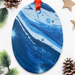 Star Maker Oval Ornament (two Sides) by WILLBIRDWELL