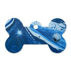 Star Maker Dog Tag Bone (one Side) by WILLBIRDWELL