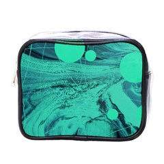 Neon Bubbles 2 Mini Toiletries Bag (one Side) by WILLBIRDWELL