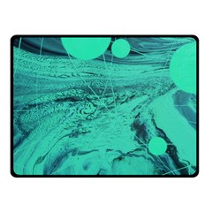 Neon Bubbles 2 Fleece Blanket (small) by WILLBIRDWELL