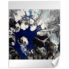 Black And Blue Canvas 12  X 16  by WILLBIRDWELL