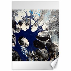 Black And Blue Canvas 12  X 18  by WILLBIRDWELL