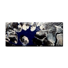 Black And Blue Hand Towel by WILLBIRDWELL