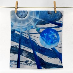 Pulsar Face Towel by WILLBIRDWELL