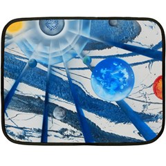 Pulsar Double Sided Fleece Blanket (mini)  by WILLBIRDWELL