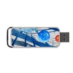 Pulsar Portable Usb Flash (two Sides) by WILLBIRDWELL