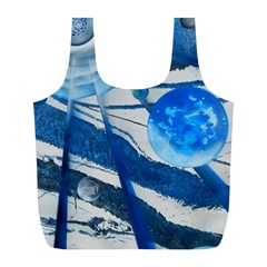 Pulsar Full Print Recycle Bag (l) by WILLBIRDWELL