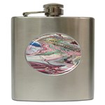 FRENZY Hip Flask (6 oz) Front