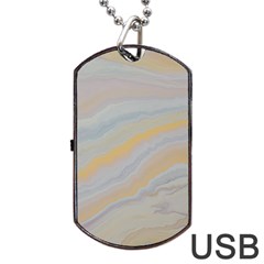 Sunshine Dog Tag Usb Flash (one Side) by WILLBIRDWELL