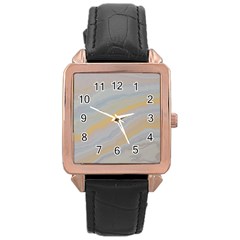 Sunshine Rose Gold Leather Watch 