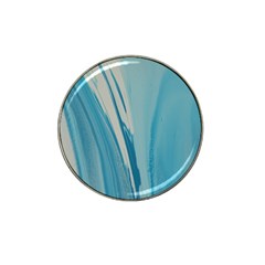 Blue Swirl Hat Clip Ball Marker (4 Pack) by WILLBIRDWELL