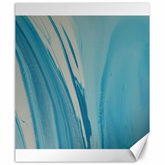 Blue Swirl Canvas 20  X 24  by WILLBIRDWELL