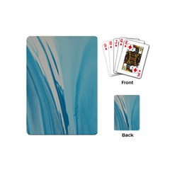 Blue Swirl Playing Cards (mini) by WILLBIRDWELL